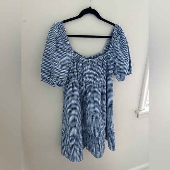 Ever New Andie Puff Sleeve Mini Dress NWT - Picture 3 of 10